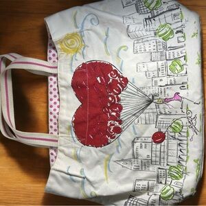 BRIGHTON “ follow your heart” Design Tote Bag